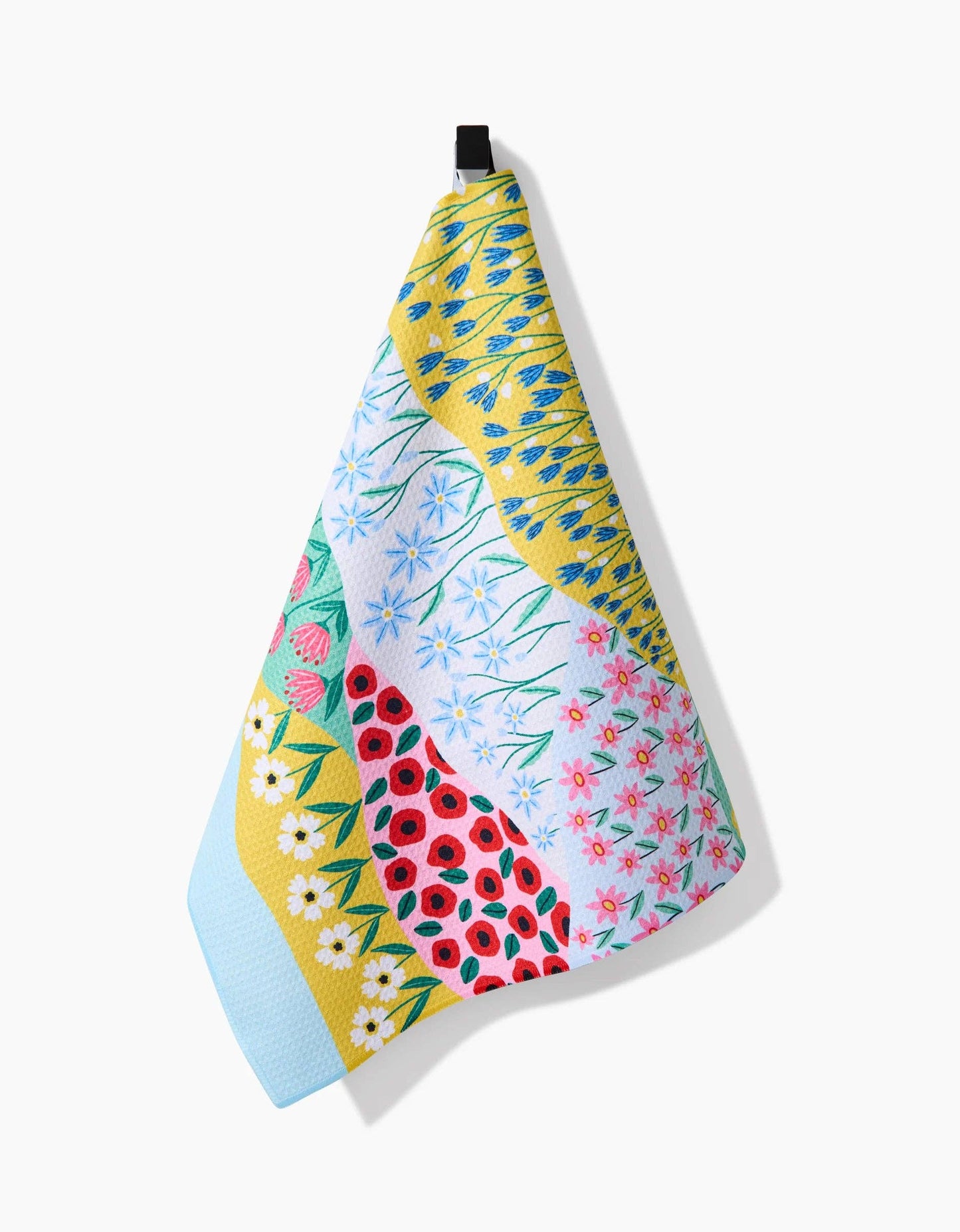 Spring Fields Geometry Tea Towel