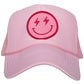 Lightning Happy Face Trucker Hat