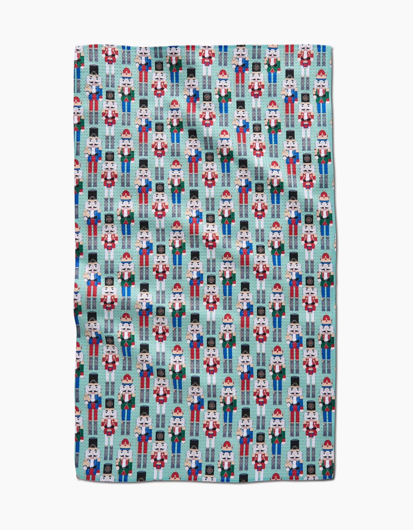 Nuts Cracking Geometry Tea Towel