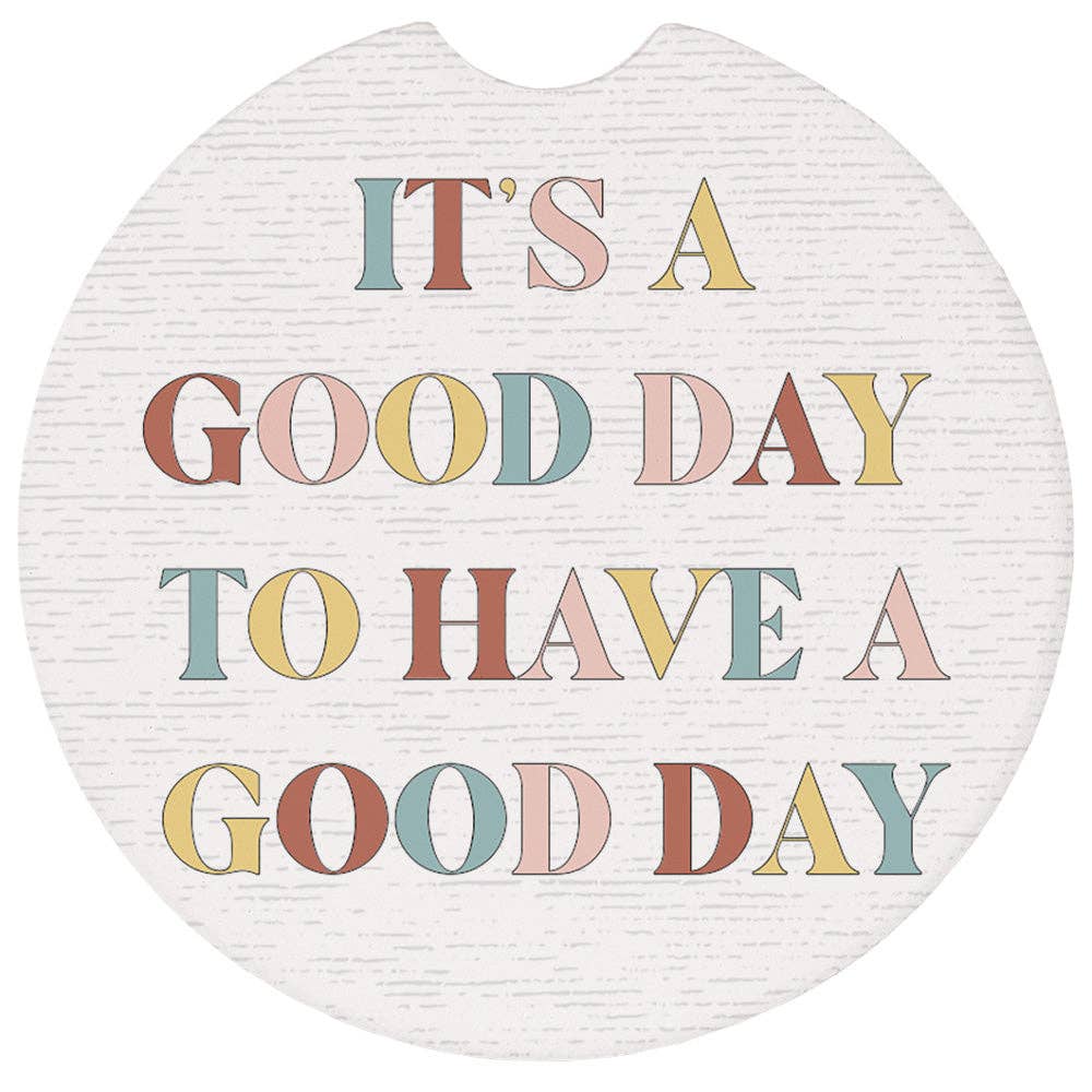 Good Day - Car Coasters