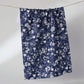 Midnight Posy Geometry Tea Towel