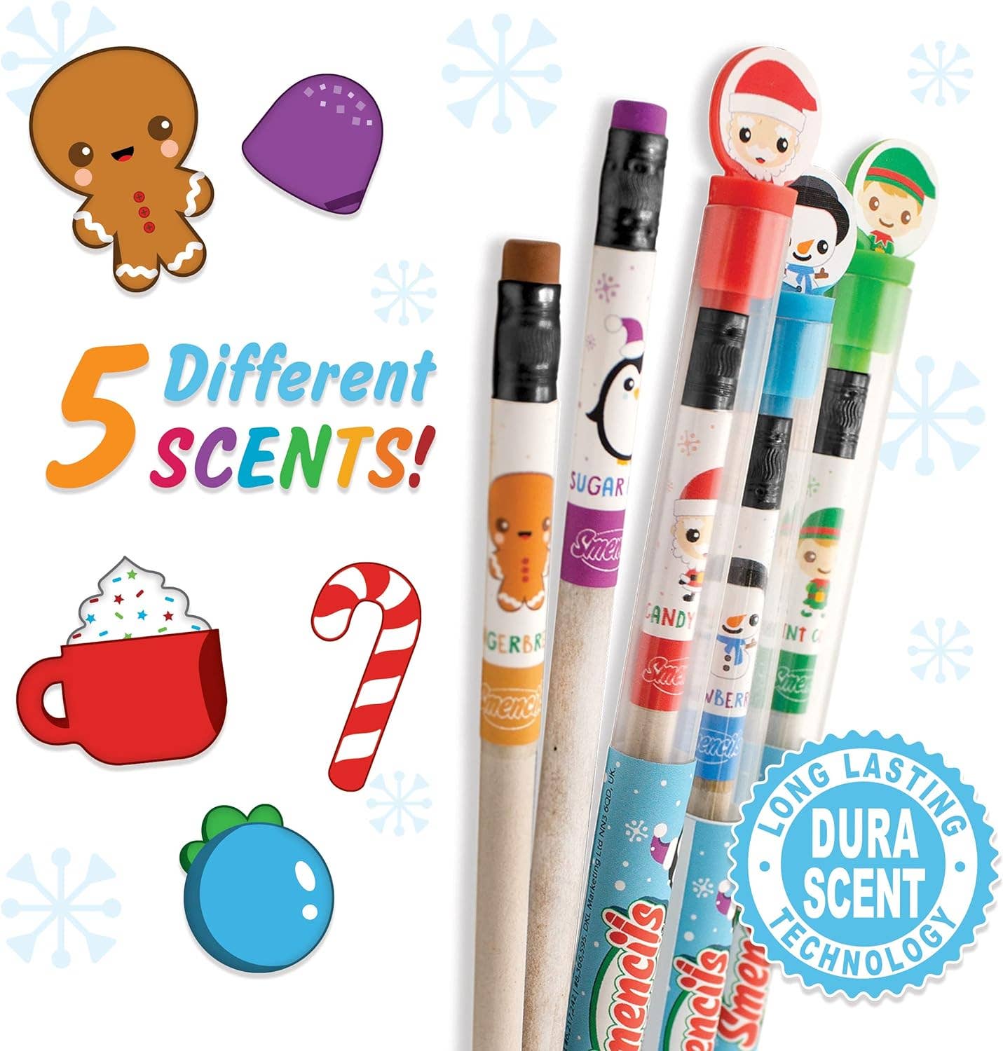 Holiday Smencils Scented Pencils