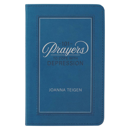 101 Prayers to Cope with Depression Faux Leather