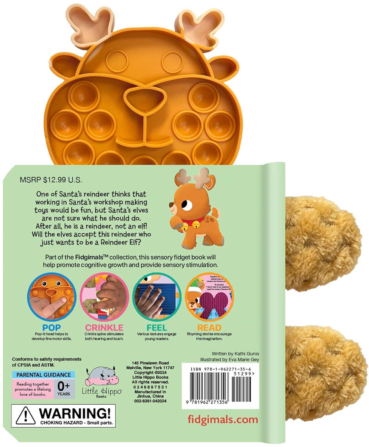 Little Reindeer - Your Sensory Fidget Friend