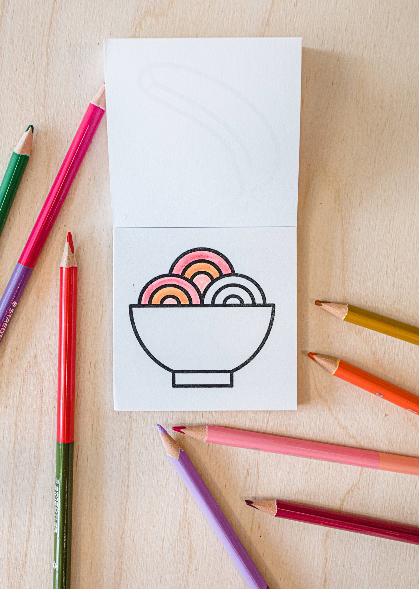 Tiny Eats Treats Mini Coloring Book