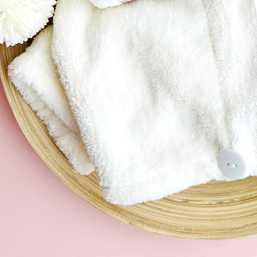 Microfiber Hair Towel | Soft Spa Towel | Cozy Self-Care