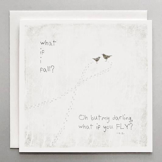 What If I Fall - Encouragement Card