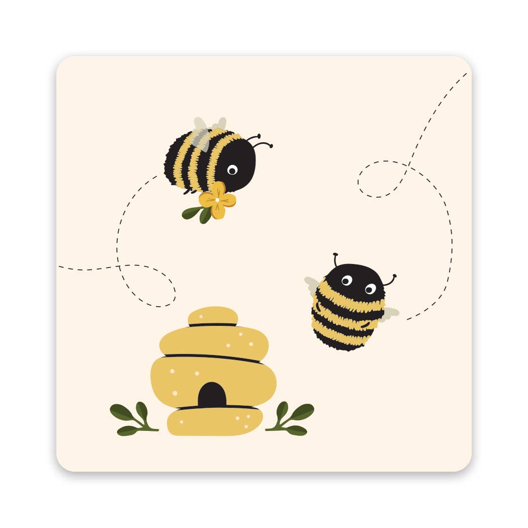 Mini Notecard Set Buzzy Bees