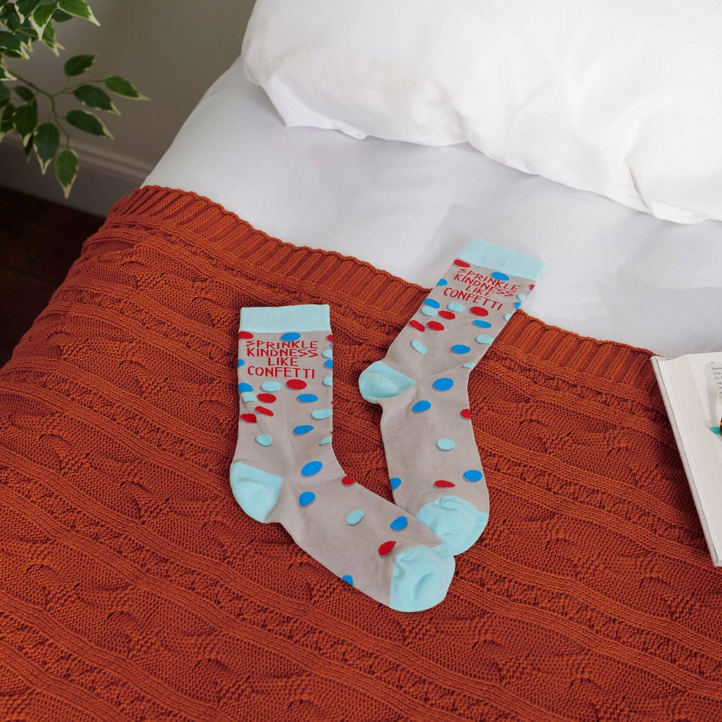Spread Kindness Like Confetti Socks