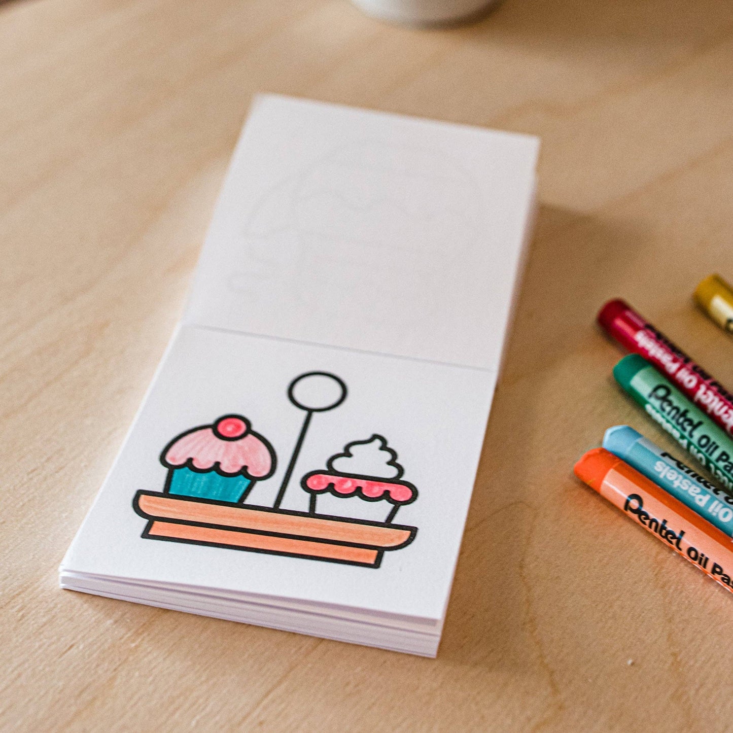 Tiny Eats Treats Mini Coloring Book