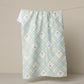 Tulip Lattice Geometry Tea Towel