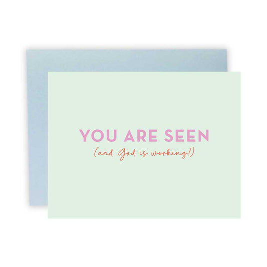 You are Seen | Card