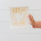 Let Your Heart Be Light |Swedish Dishcloth