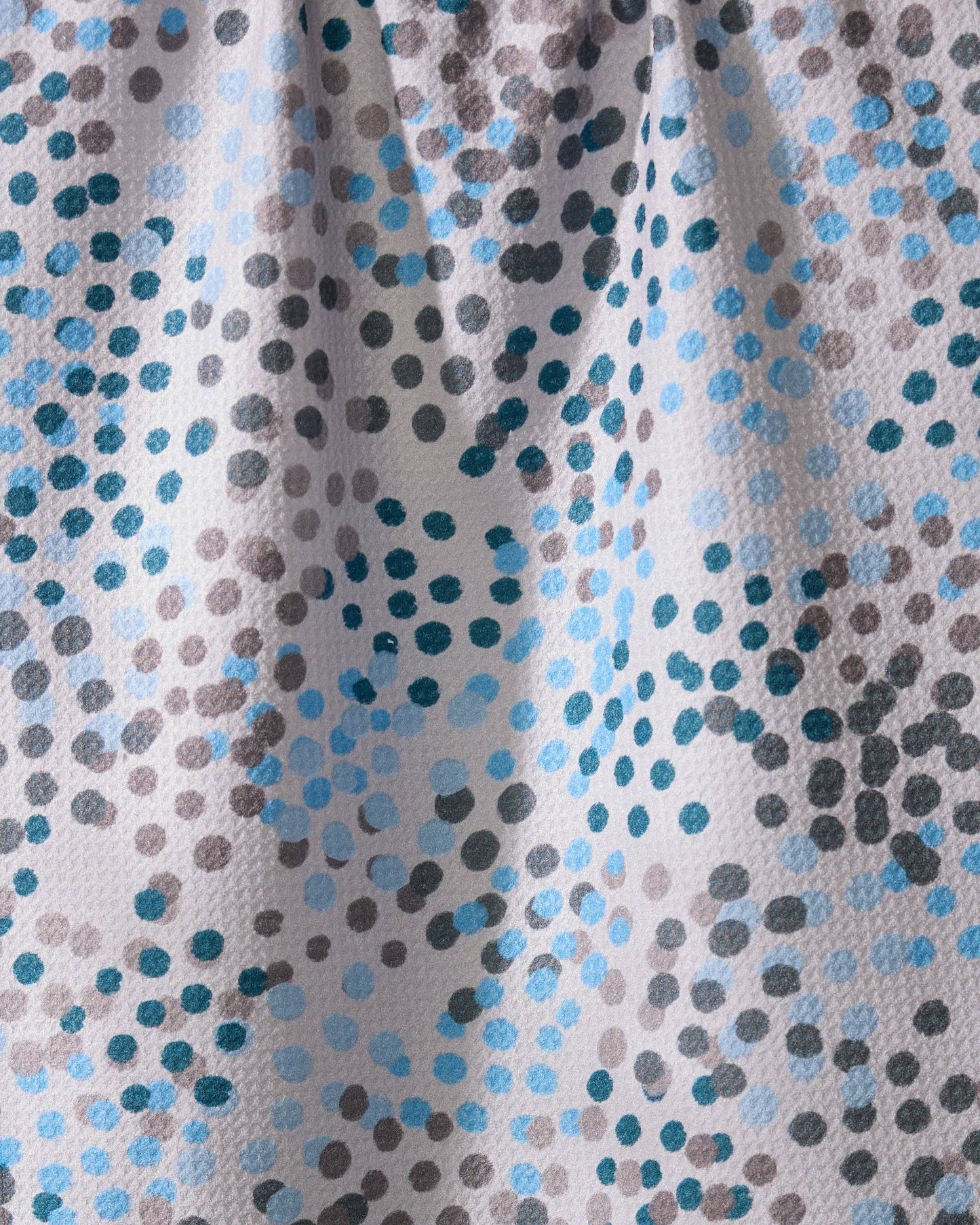 Cool Dots Geometry  Tea Towel