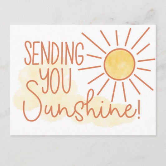 Sending you Sunshine - Card