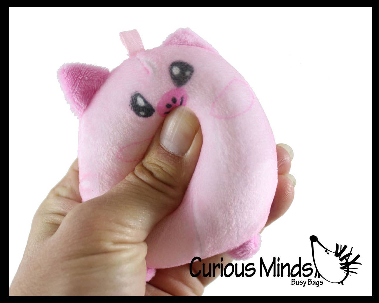 Plush Farm Animal Stress Ball
