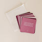 Shower Affirmation™  Display Cards - Boundaries
