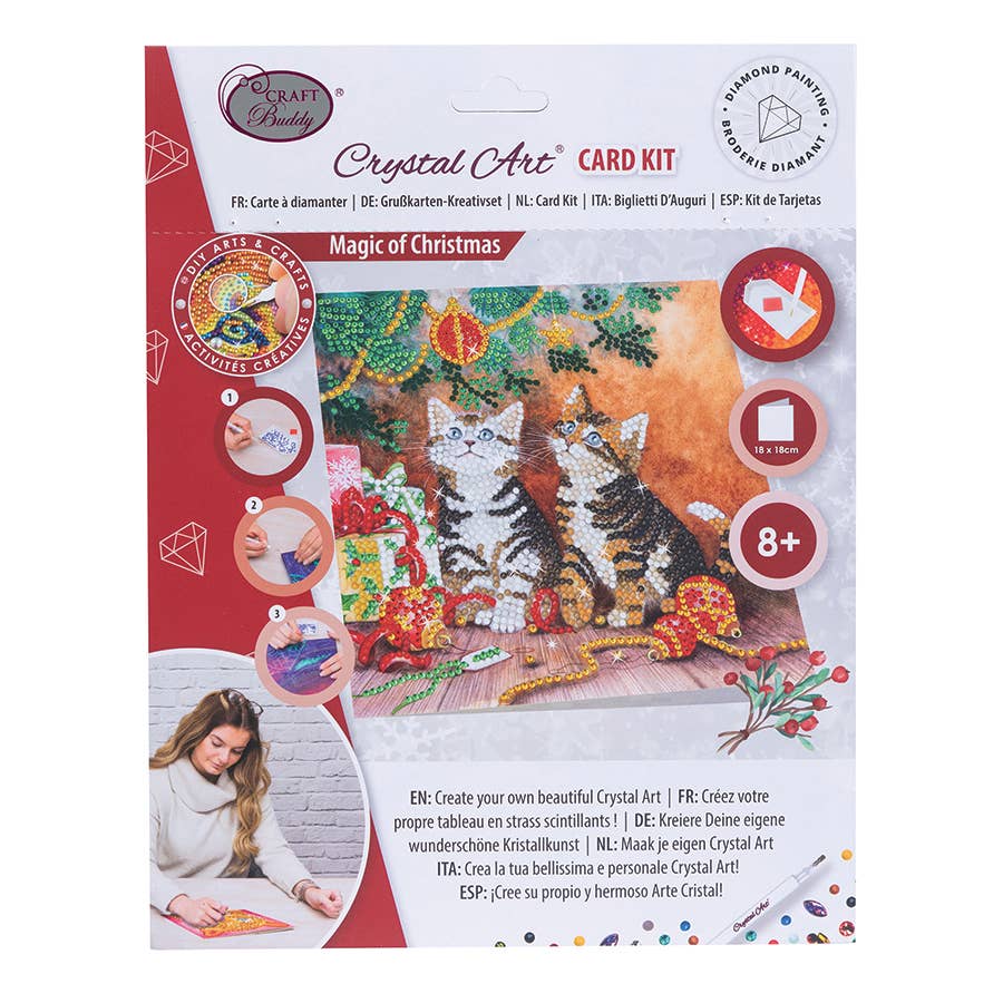 Magic of Christmas Crystal Art Card Kit