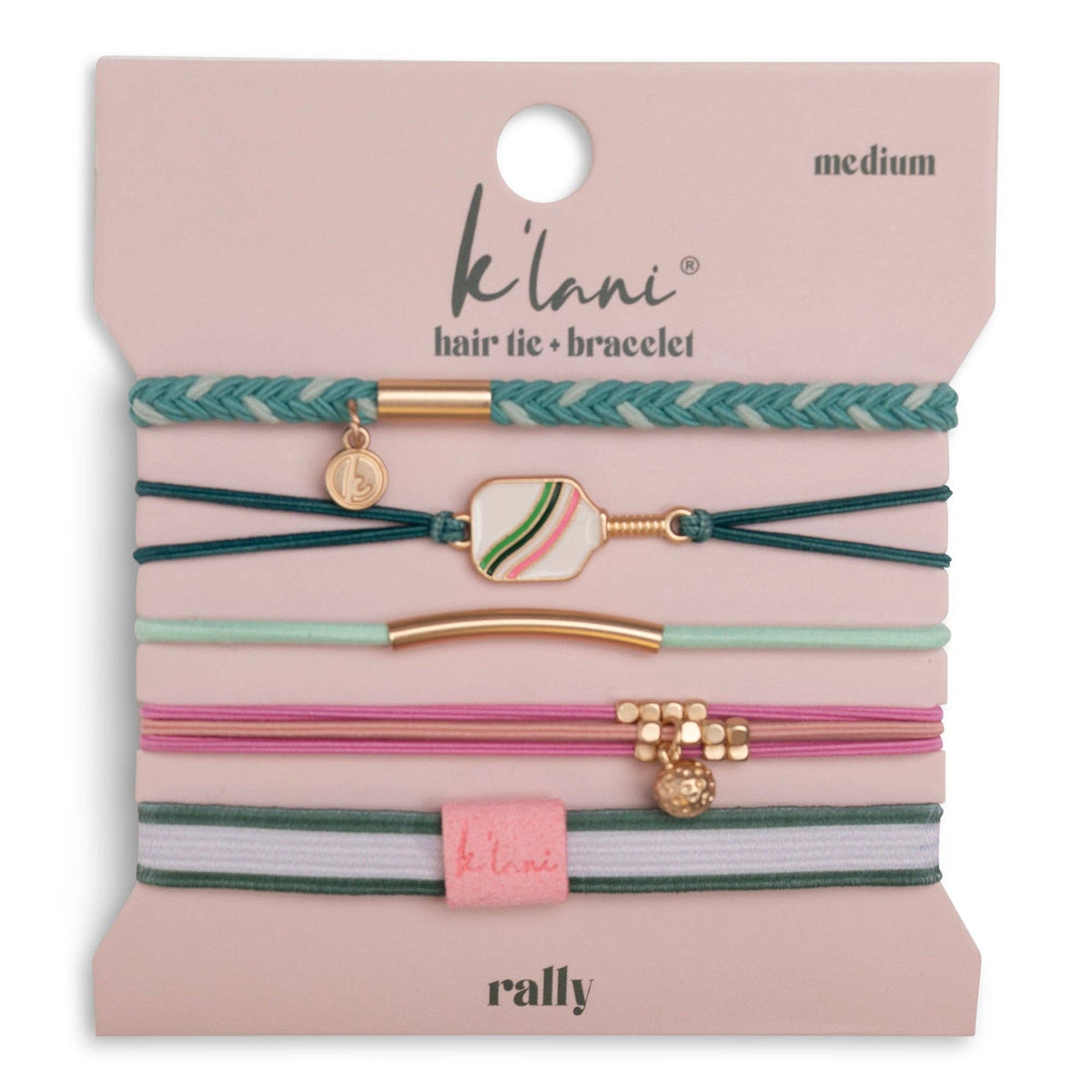 "Rally" Pickleball  Hair Tie Bracelets