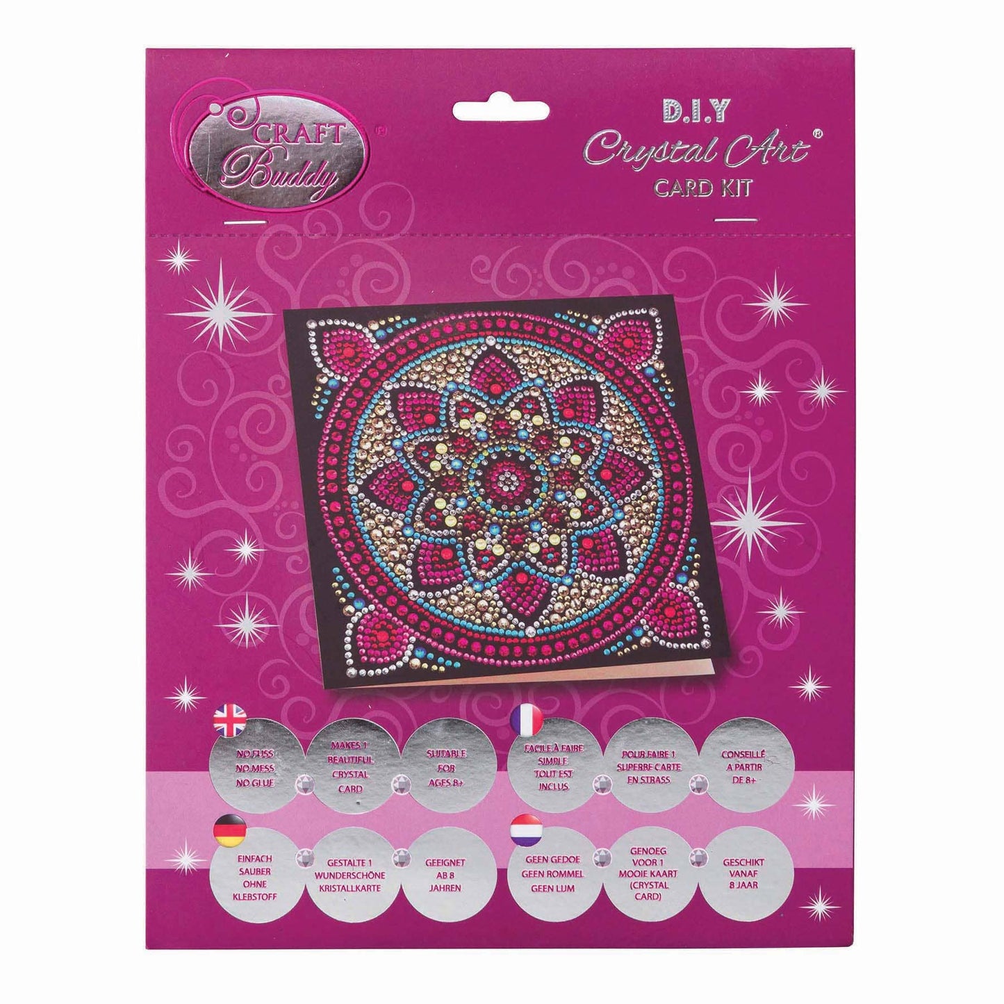 Mandala Crystal Art Card Kit