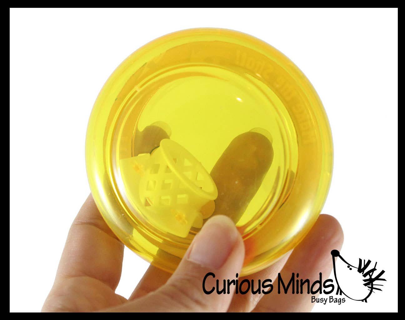 Spinning Ball in Hoop Fidget Game