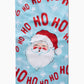 Merry Santa Claus Geometry Tea Towel