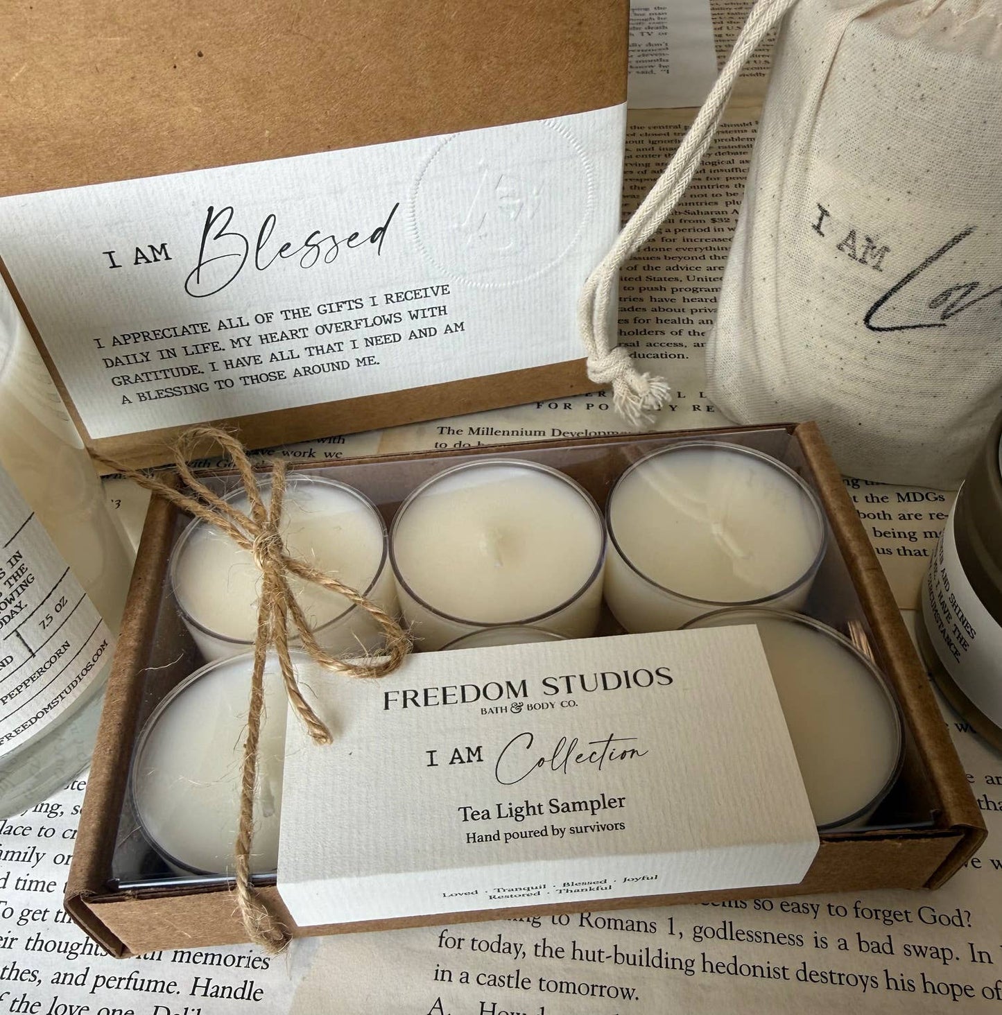 I AM Collection Tea Light Sampler Pack