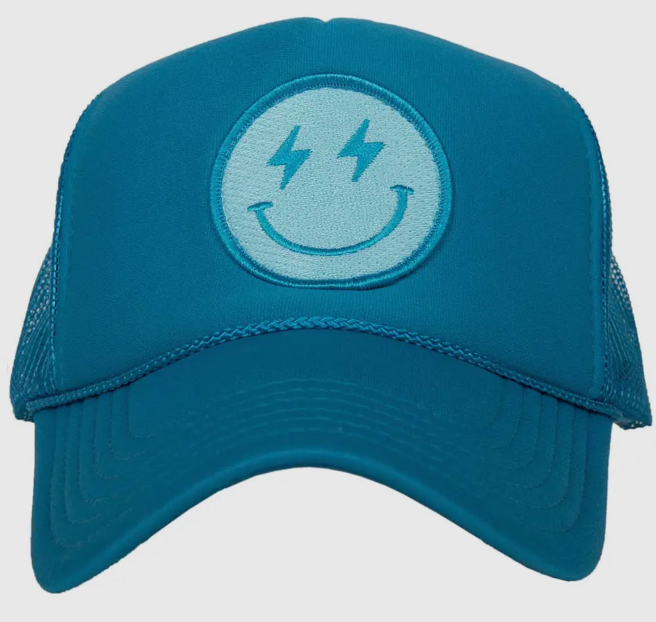 Lightning Happy Face Trucker Hat