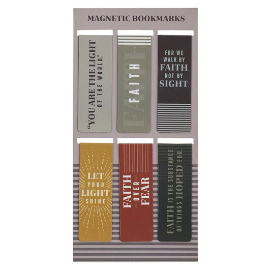 Faith over Fear - Magnetic Bookmark Set