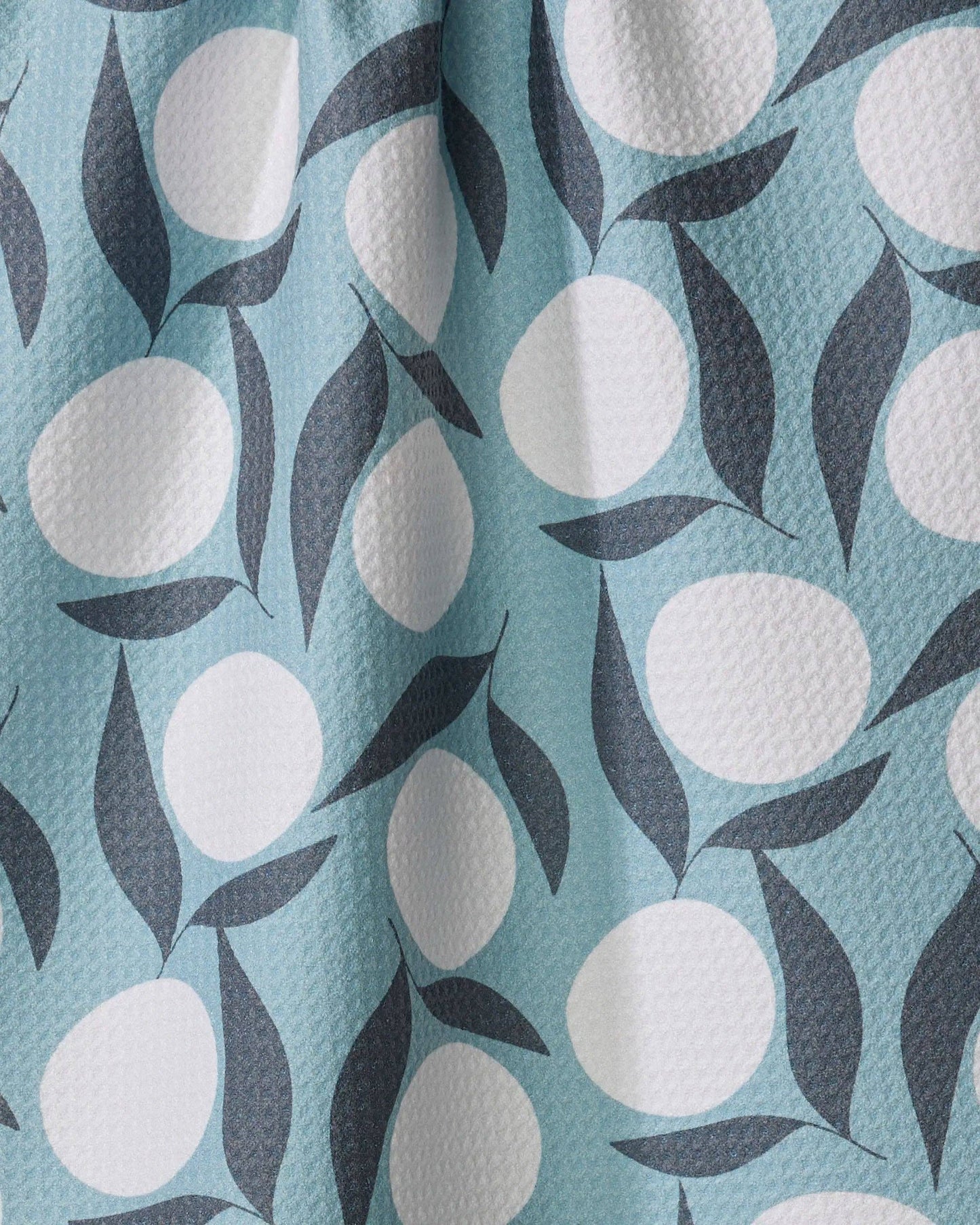 Bouncing Blooms Geometry Tea Towel