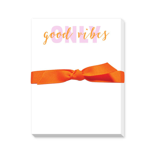 GOOD VIBES Mini Notepad