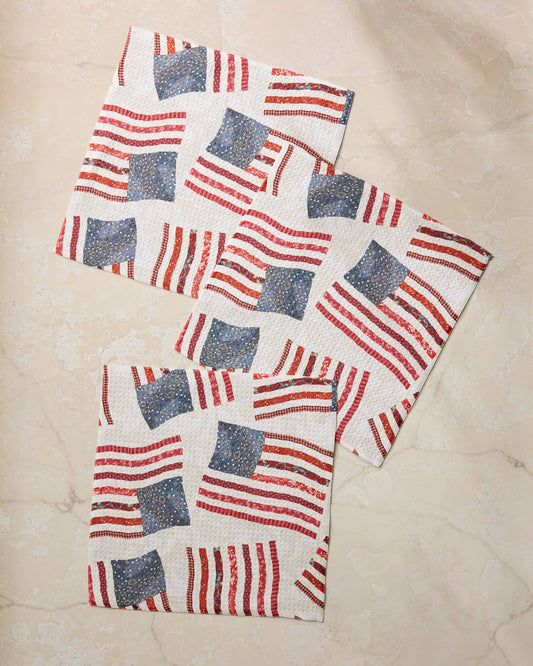 Patchwork Pride Geometry Dishcloth Set