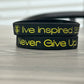 Never Give Up Bracelets