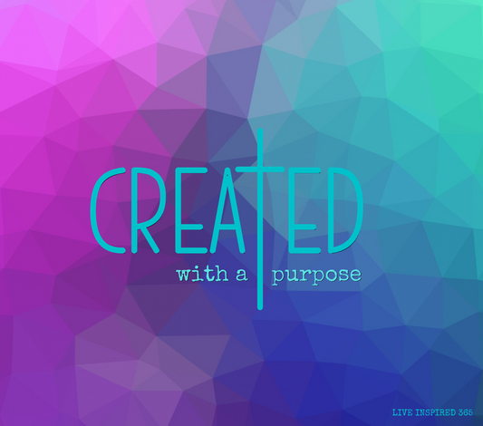 Created with a Purpose Tumbler