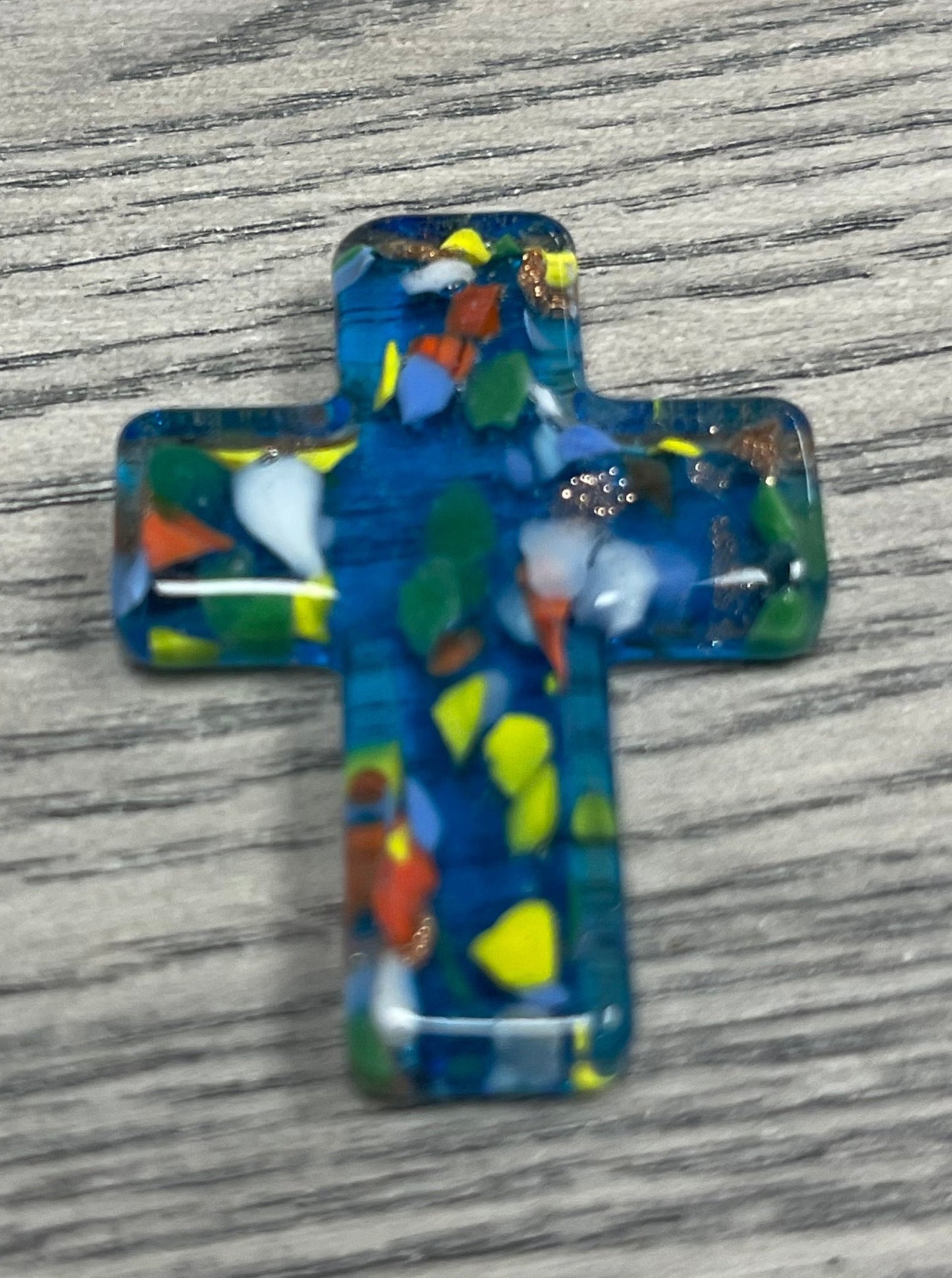 Glass Pocket Cross