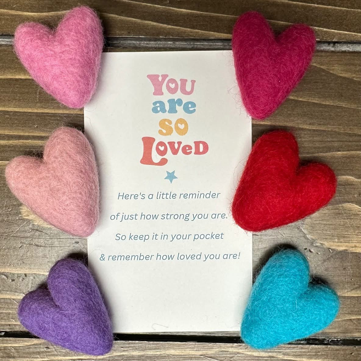 Heart Wool Eco Fresheners