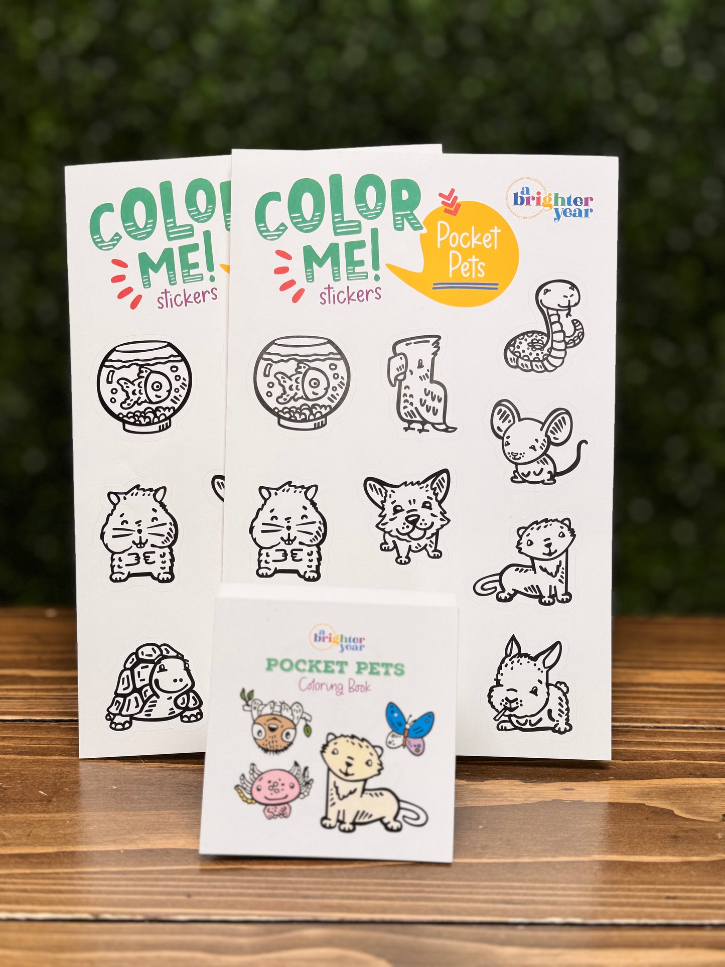 Pocket Pets Color & Stickers