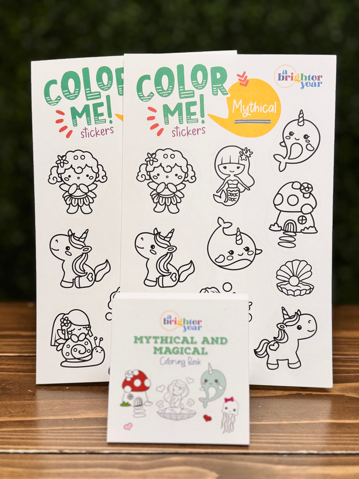 Mythical and Magical Color & Stickers