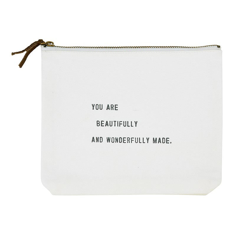 Face to Face Canvas Pouch - Wonderfully Made