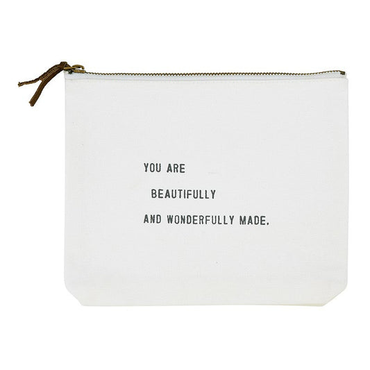 Face to Face Canvas Pouch - Wonderfully Made