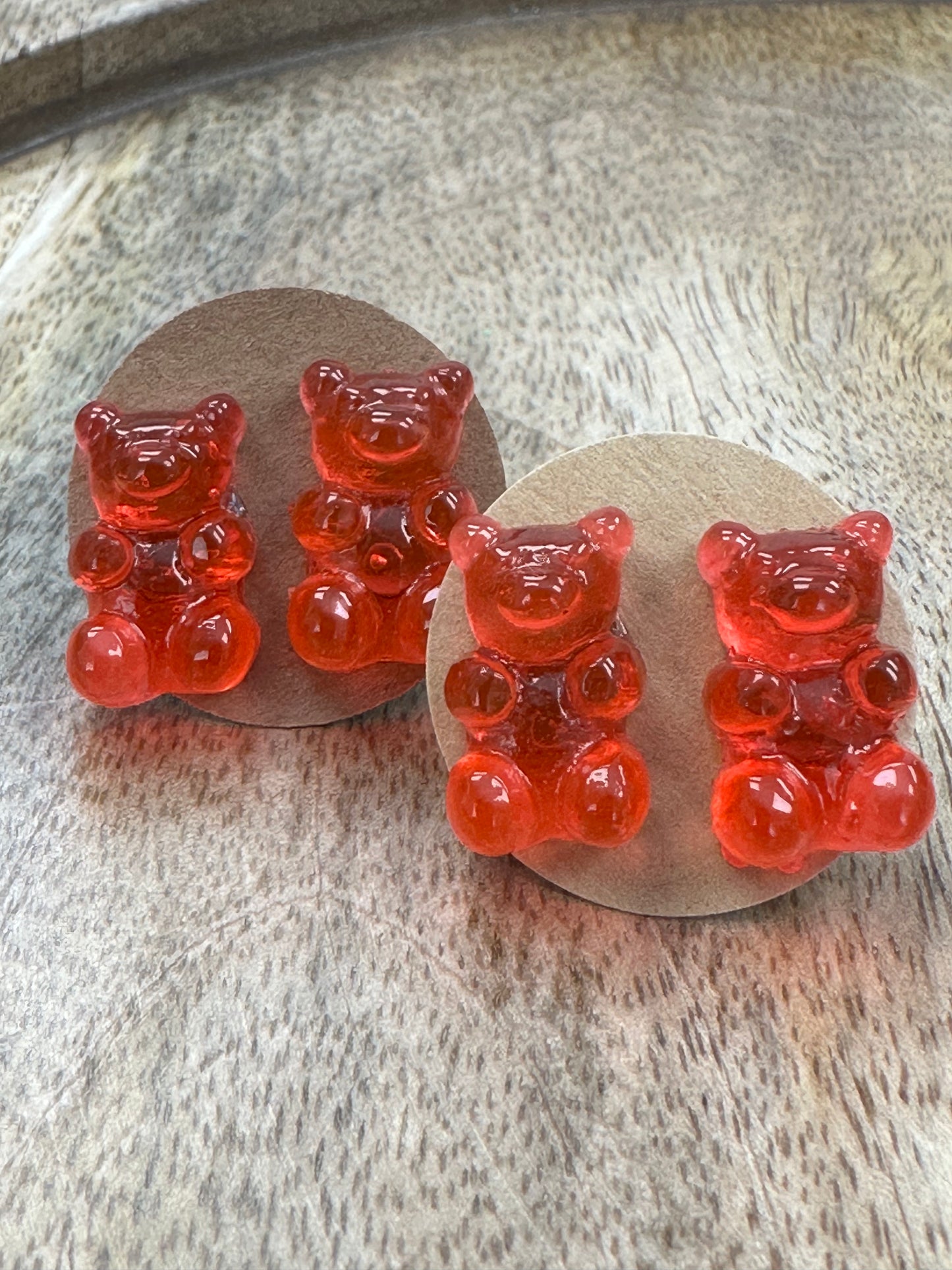 KEMoni Designs Gummy Bear Post Earrings