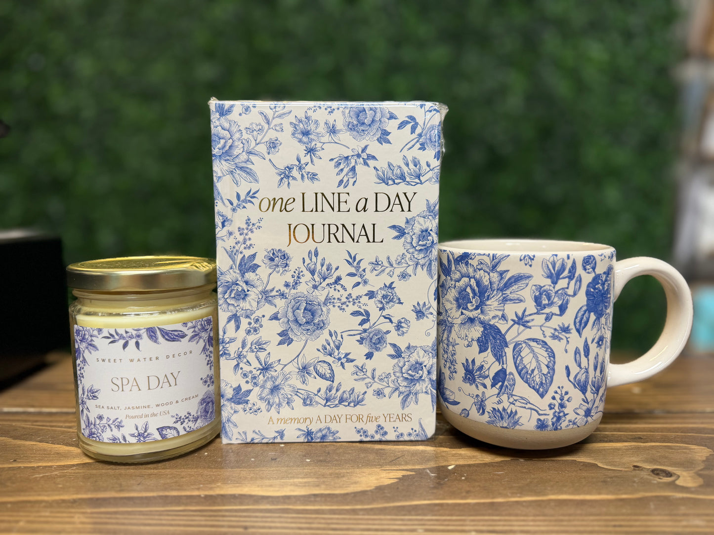 Blue Floral Mothers Day Bundle