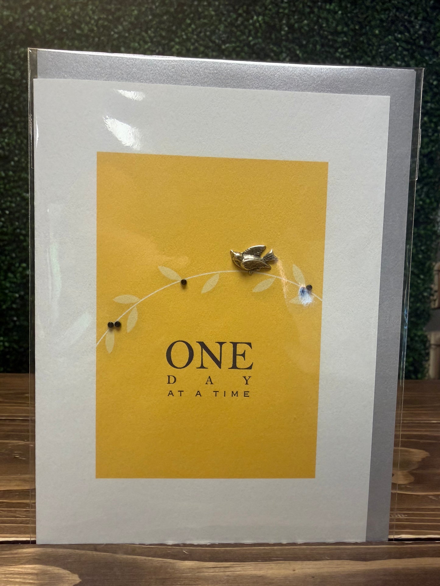 One Day at a Time Sobriety | Greeting Card