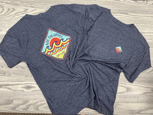 Ride the Waves Tri-blend Tee