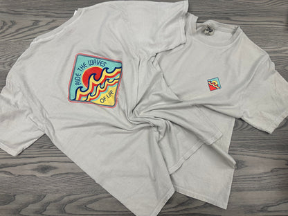 Ride the Waves Ringspun Tee