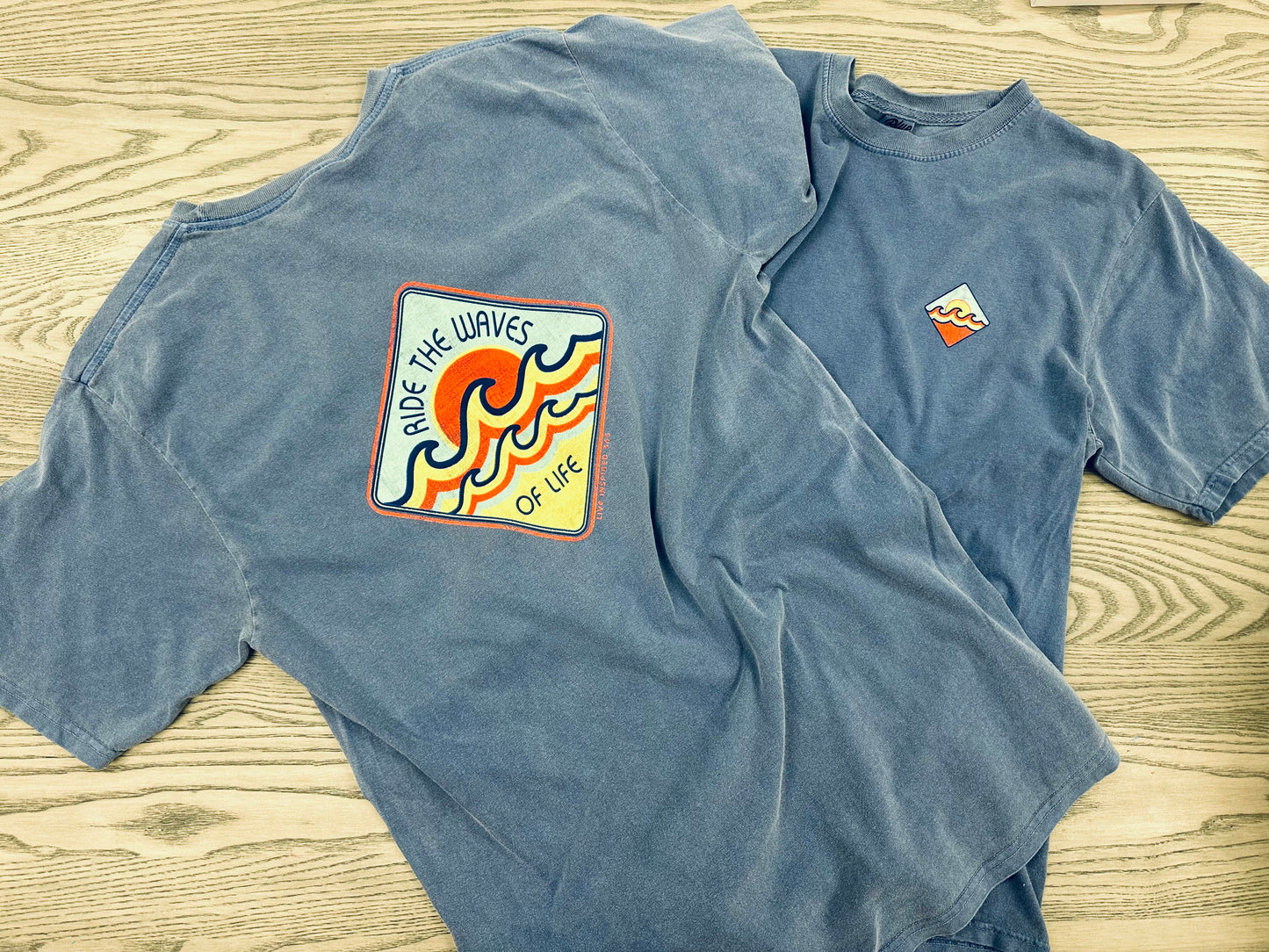 Ride the Waves Ringspun Tee