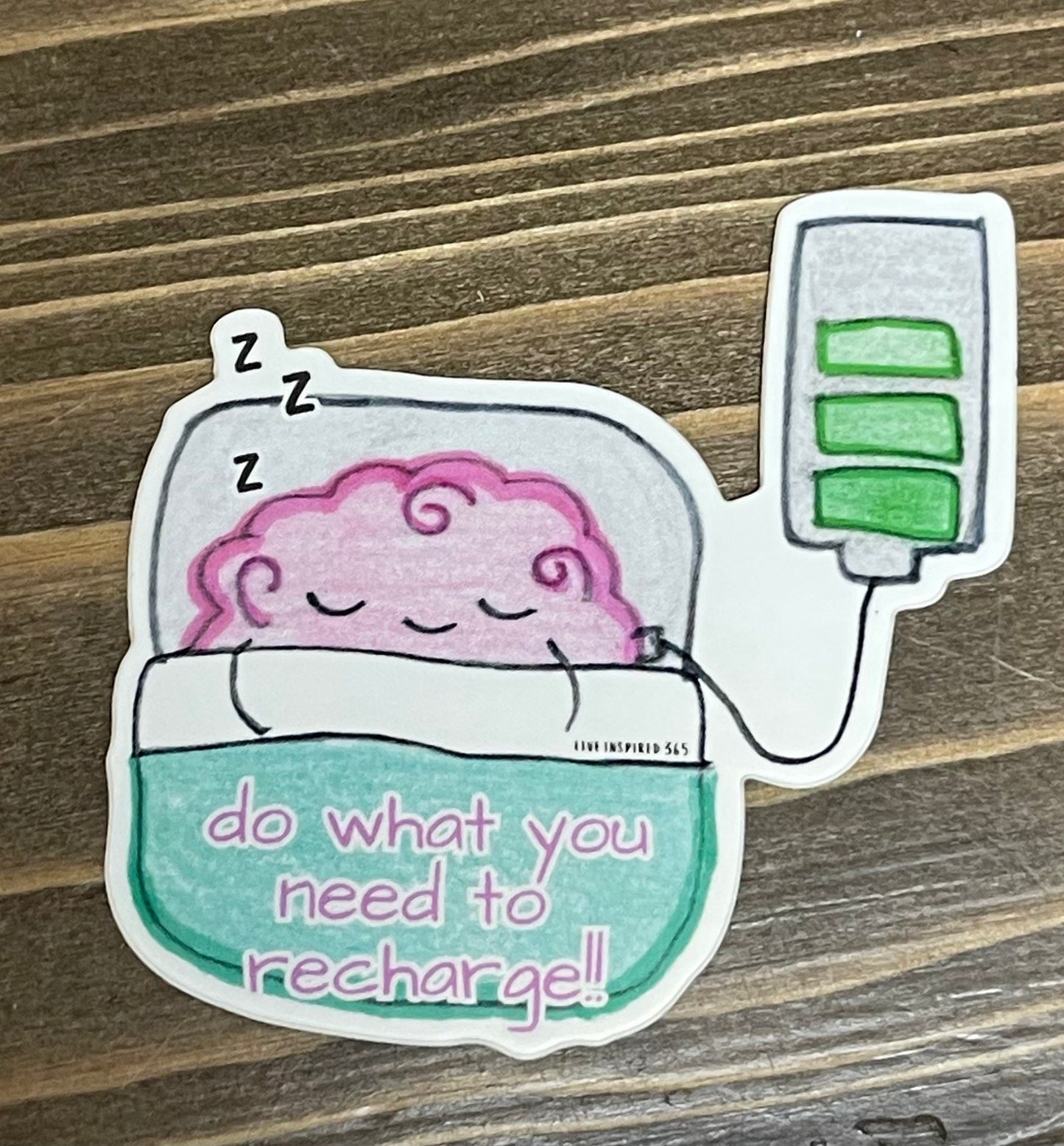 Do Want You Need to Recharge | Sticker