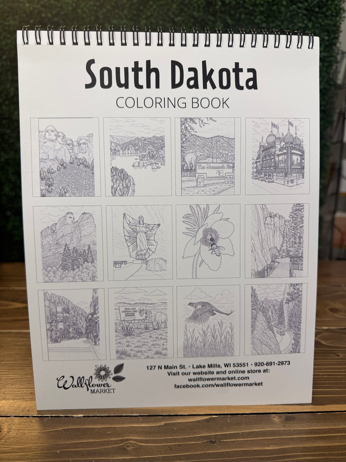 South Dakota Coloring Book