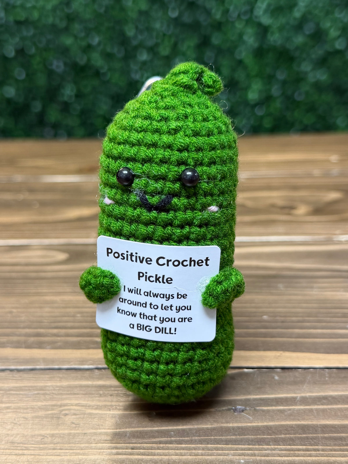 Crocheted Positive Pickle