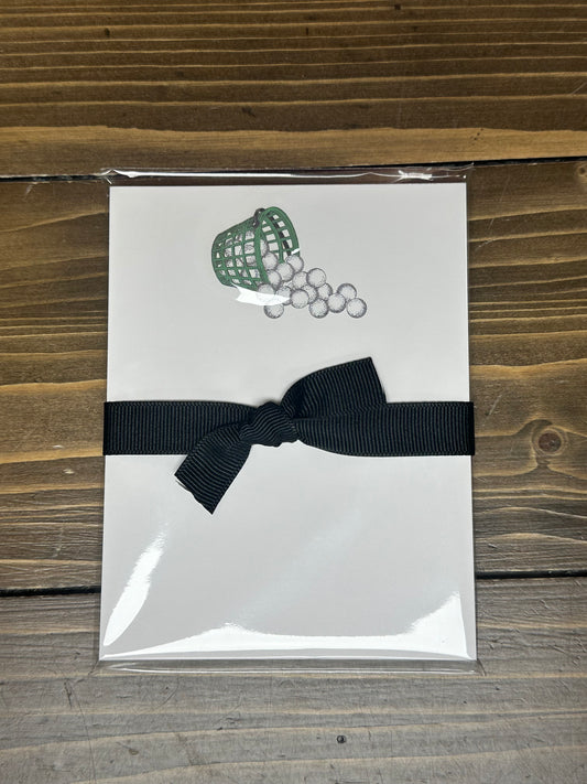 Golf Balls Mini Notepad